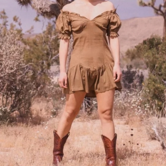 Jen’s Pirate Booty night bird mini dress sz S - Picture 3 of 15